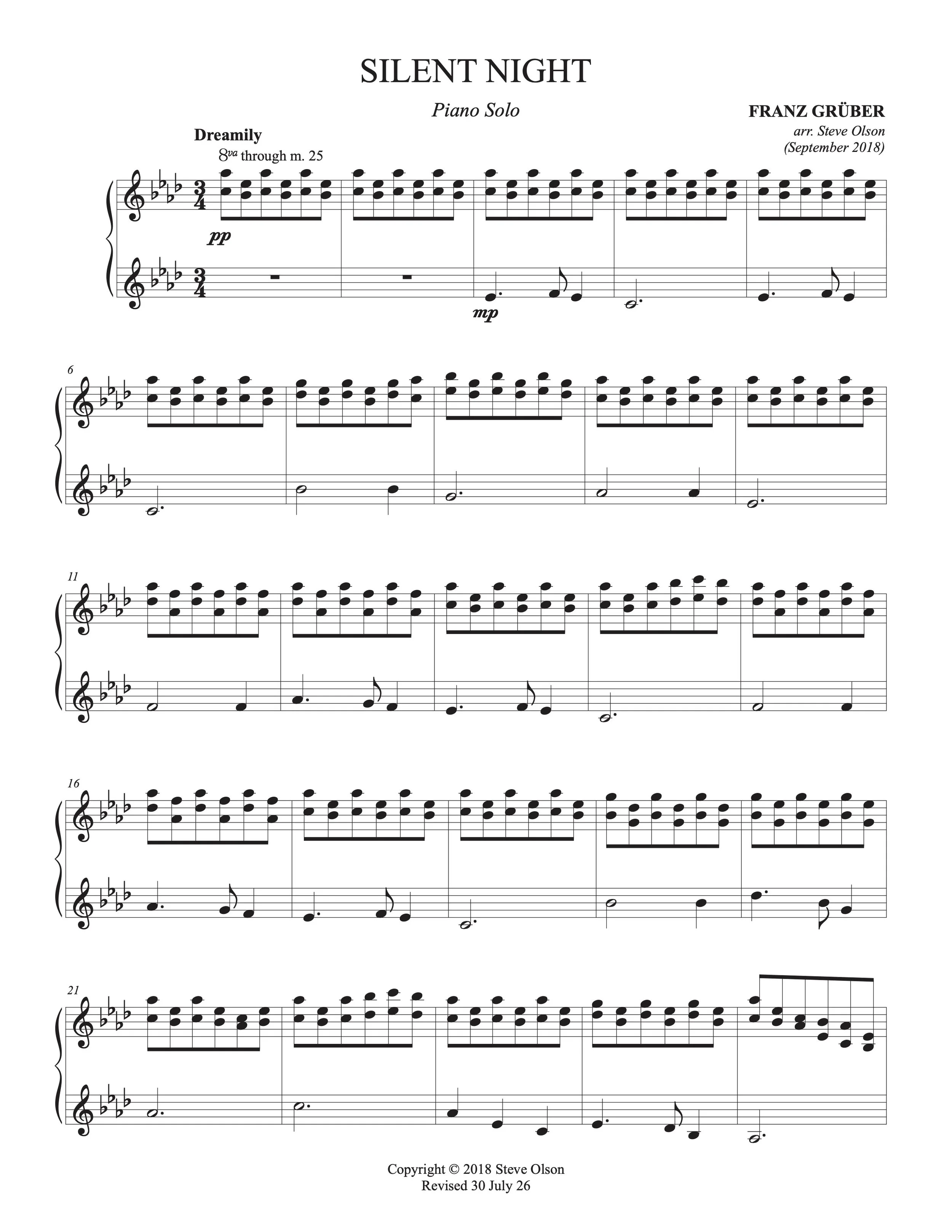 Silent Night (Piano)