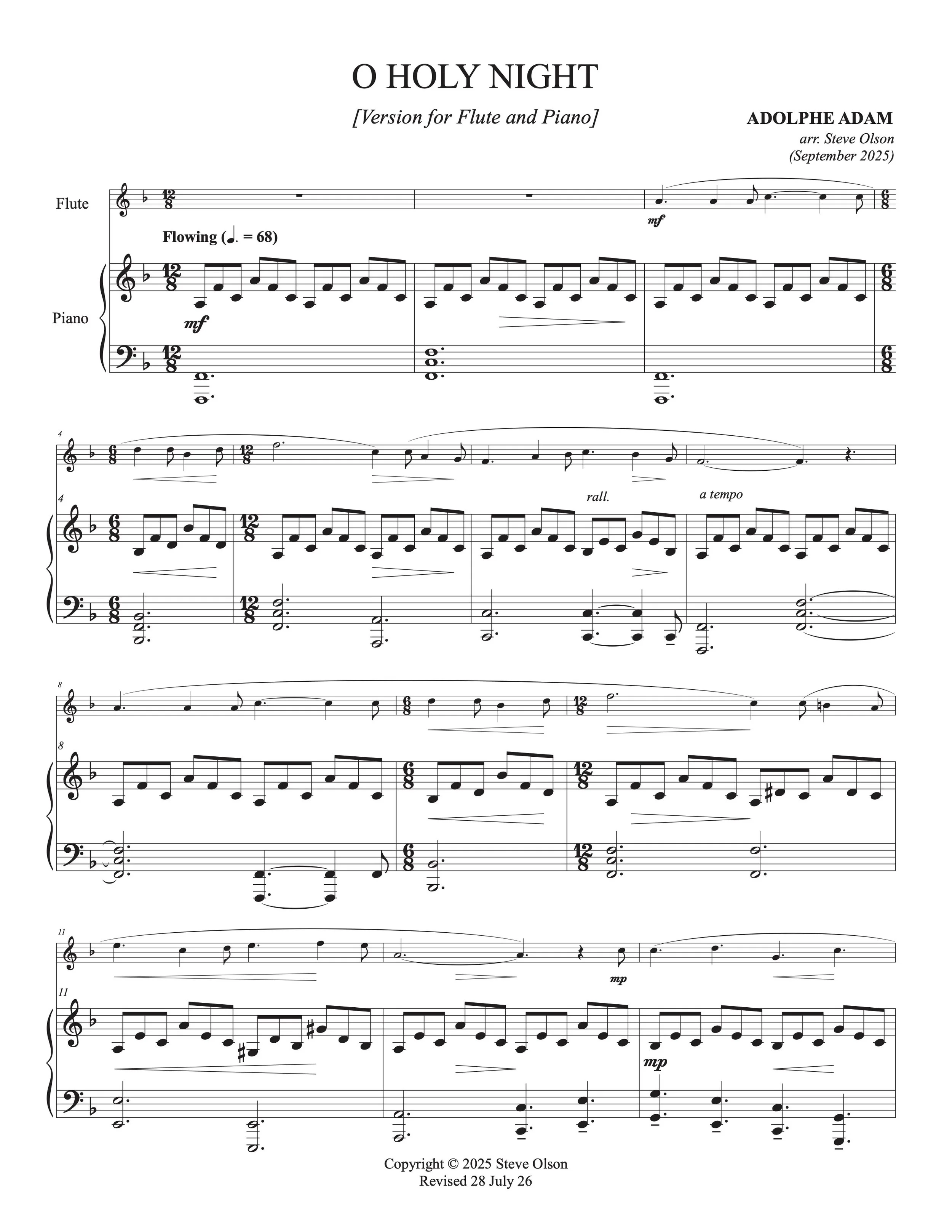 Olson_O Holy Night_FlPno - Score1.jpg