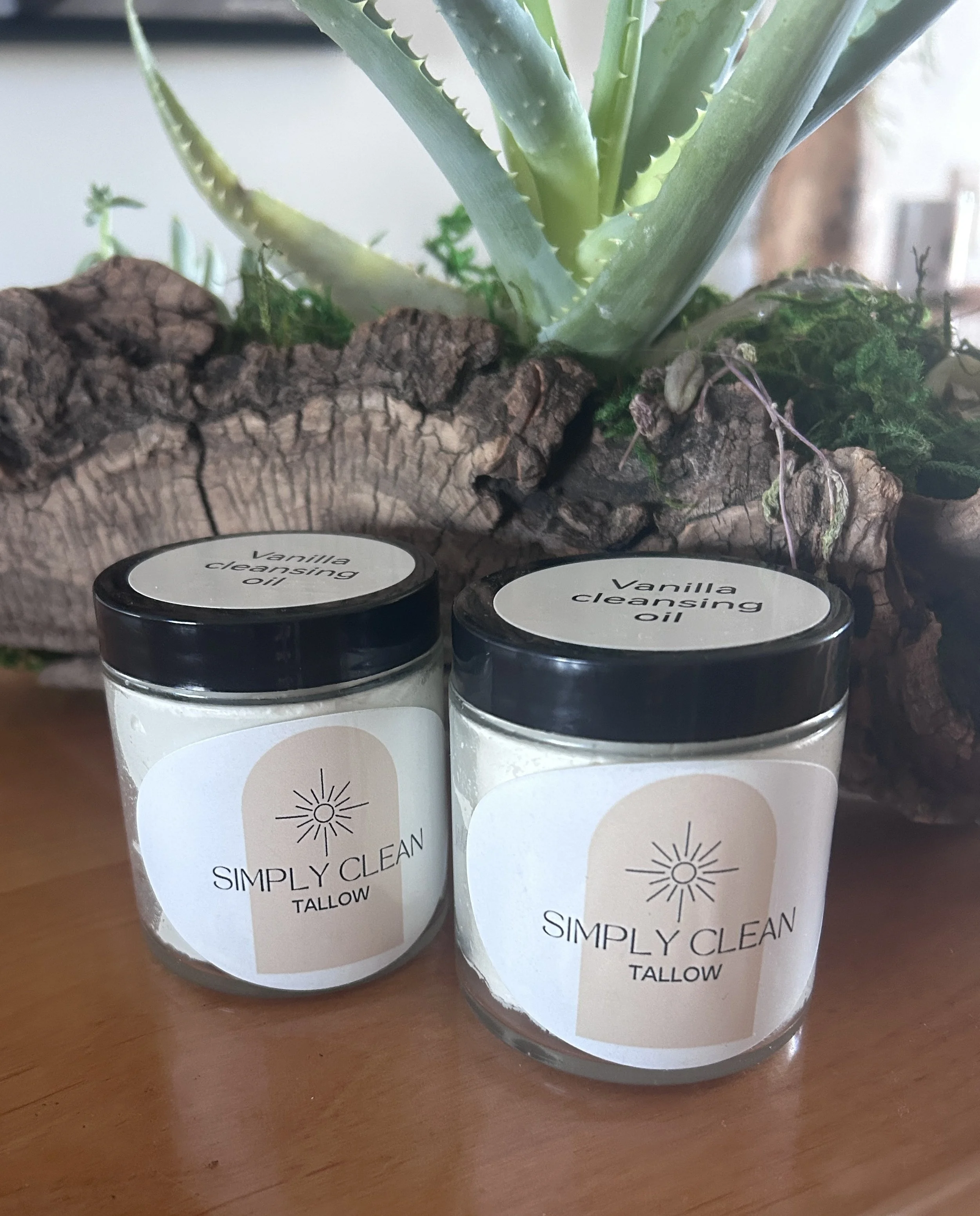 4 Oz Vanilla Tallow Cleansing Oil