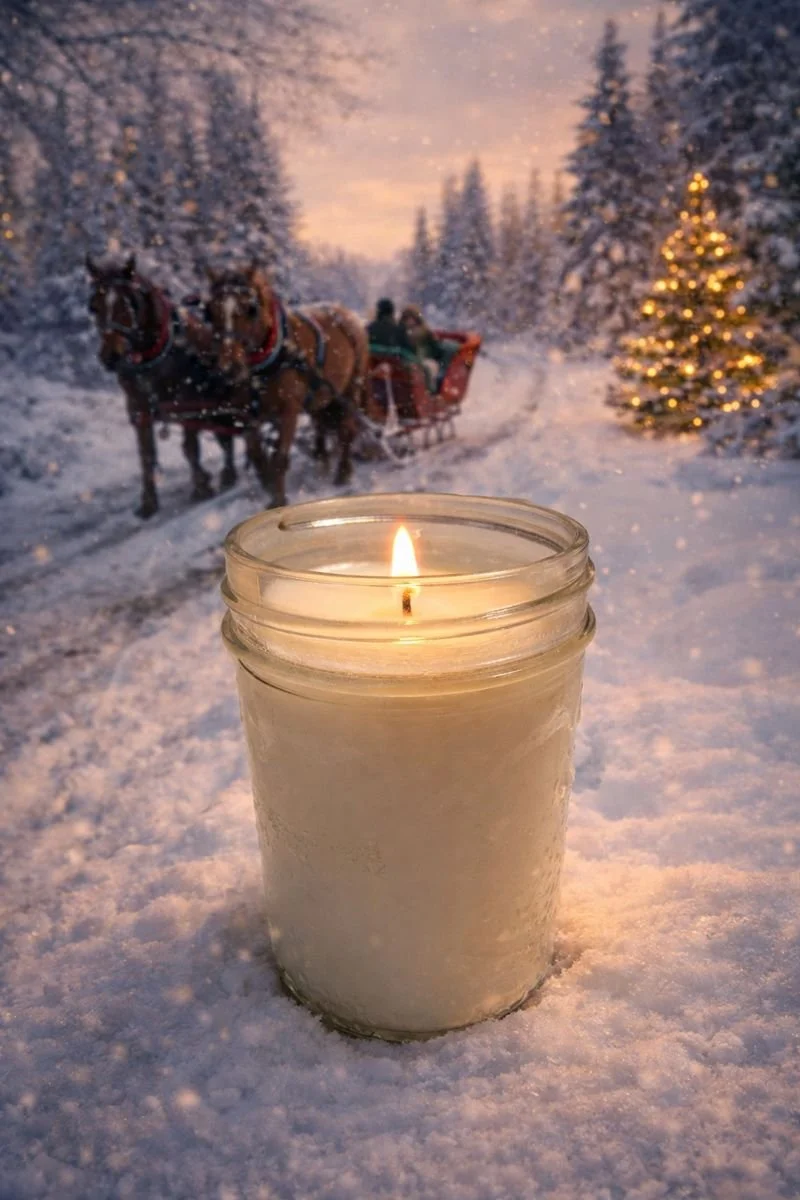 Sleigh Ride Soy Candle 8oz (2 candles)