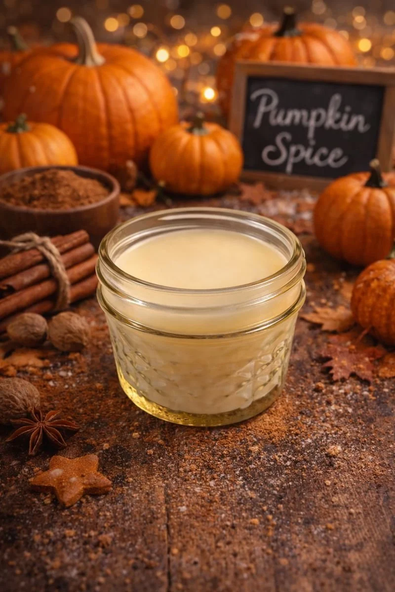 Pumpkin spice 4oz bees no wick.png