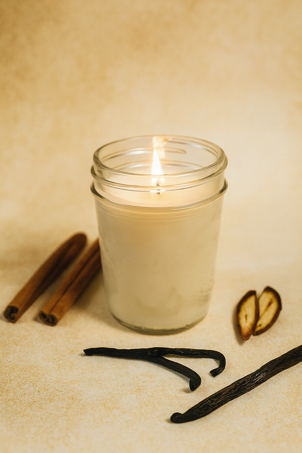 Cinnamon Vanilla Bliss Soy Candle (2 Candles)