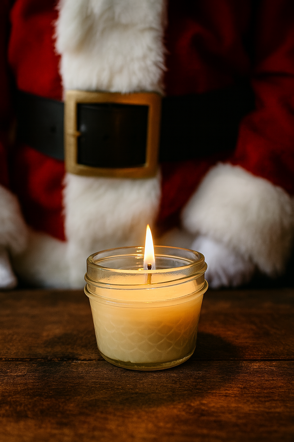 Holiday Bliss Soy Candle - Santa's Suit (5 Candles)