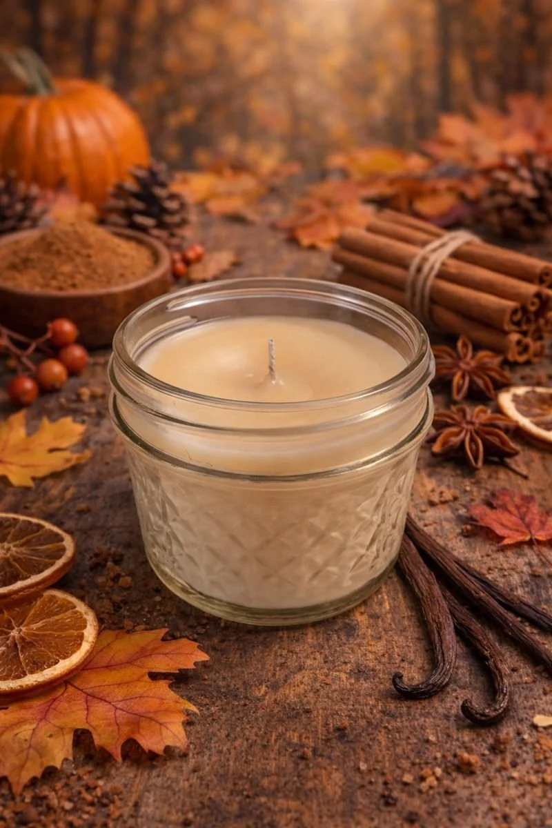 Autumn spice 4oz beeswax candle.png