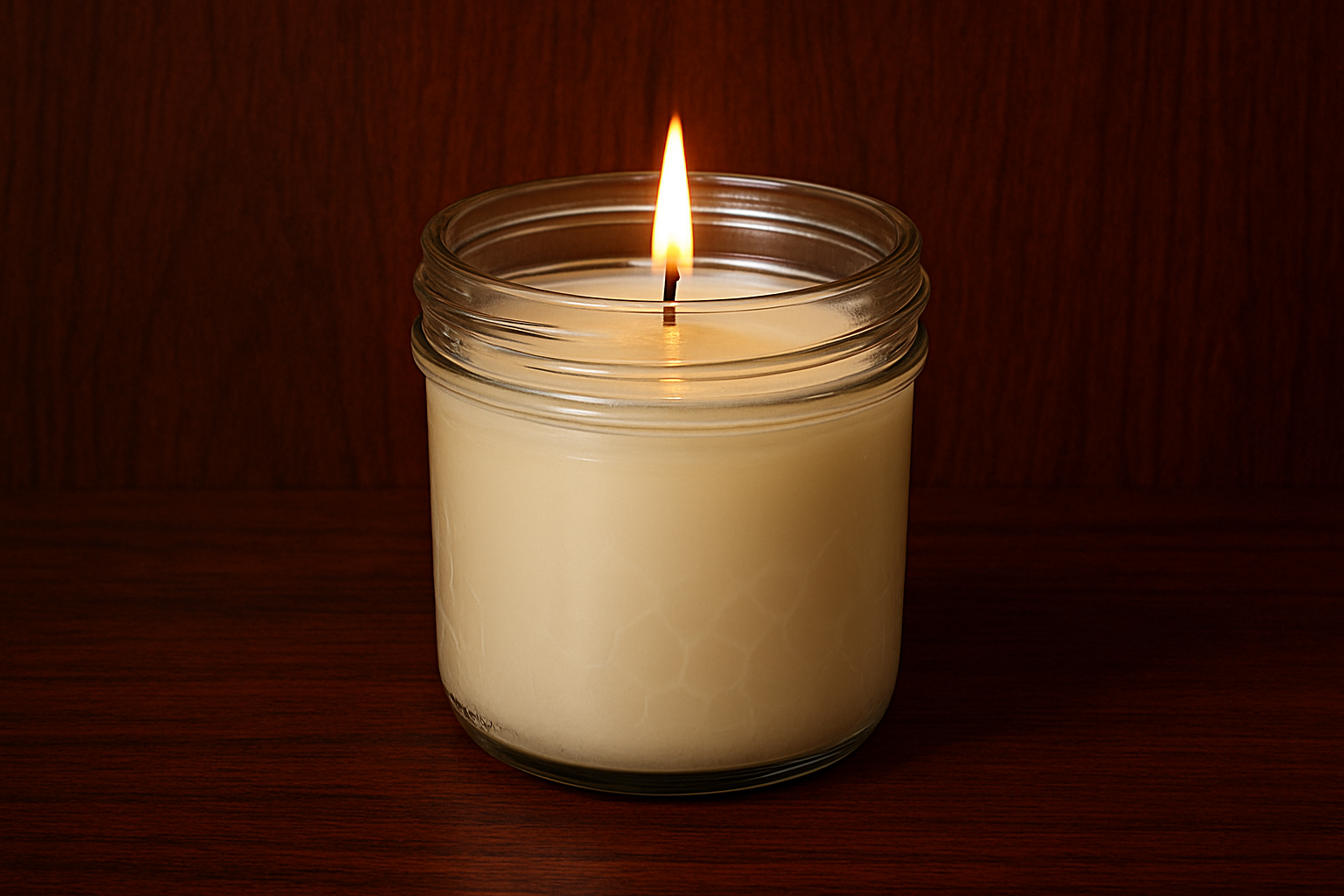 Mahogany Teakwood Soy Candle – 4oz (5 candles)