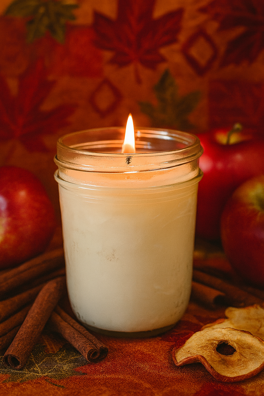 Apple Cinnamon Soy Candle (2 candles)