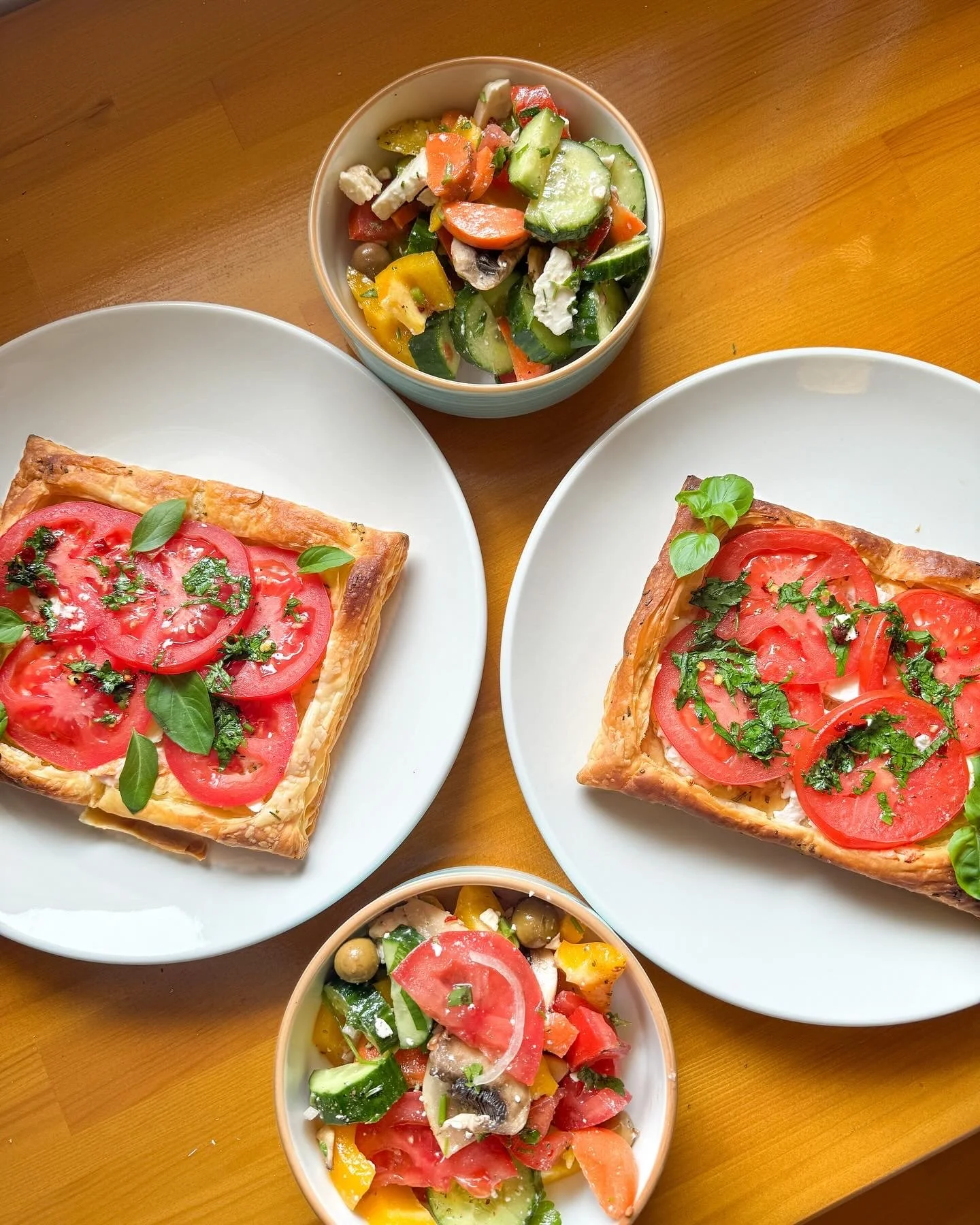 Tomato Pesto Pastry Tart
