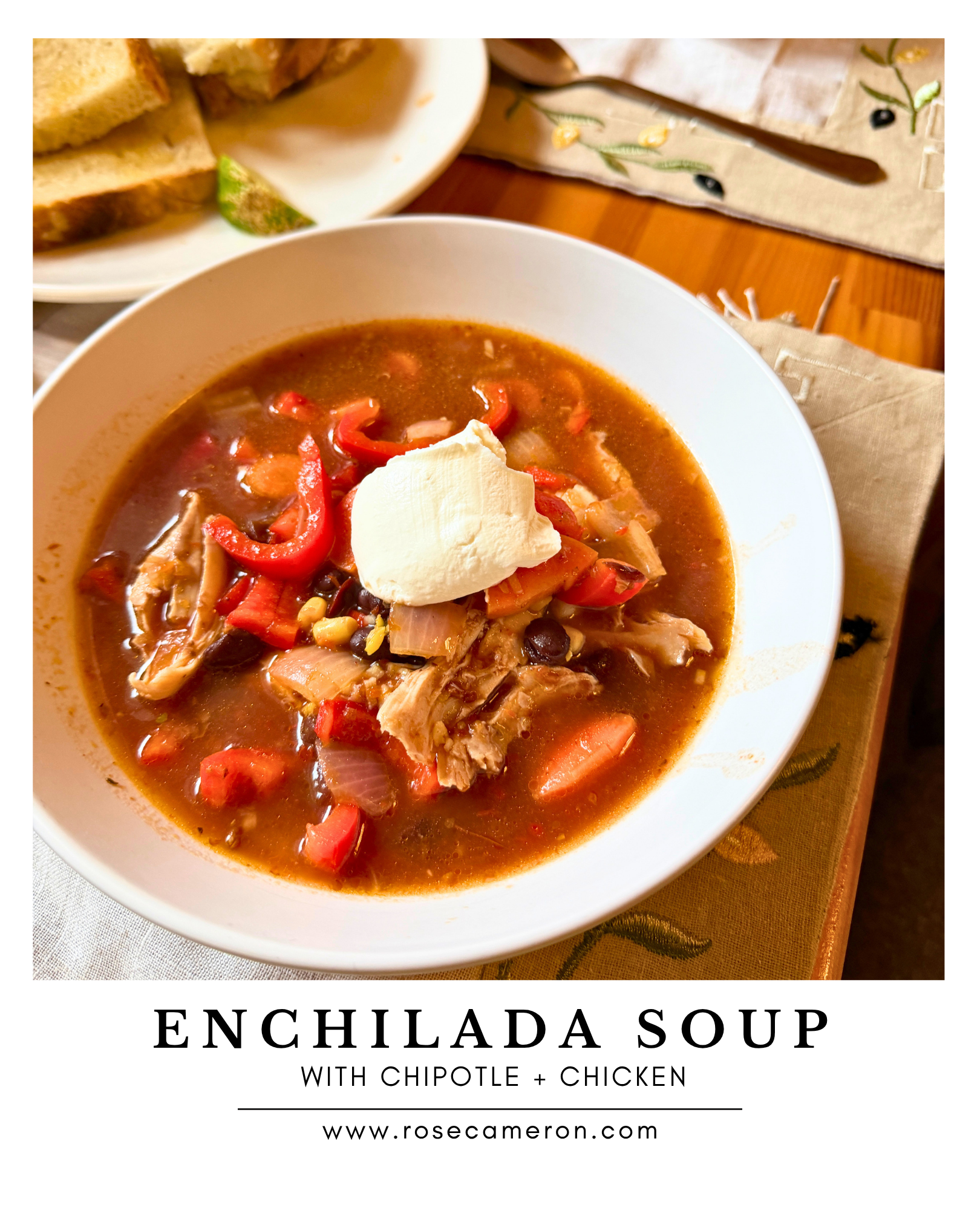Enchilada soup