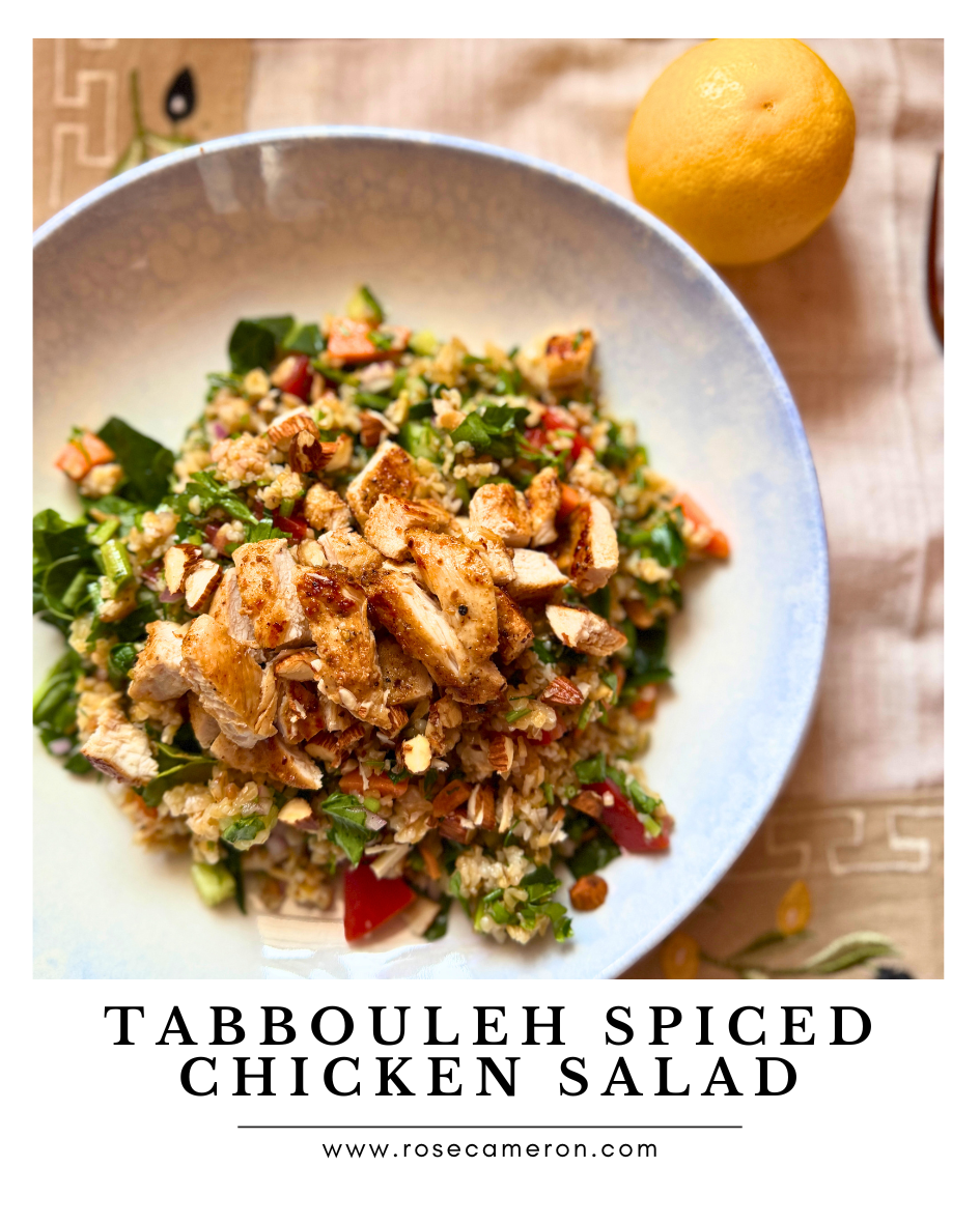 Tabbouleh Salad + Spiced Chicken
