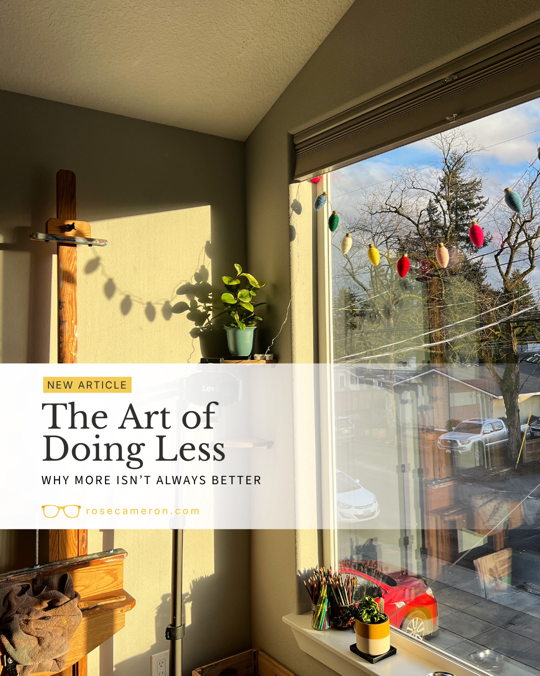 The Art of Doing Less