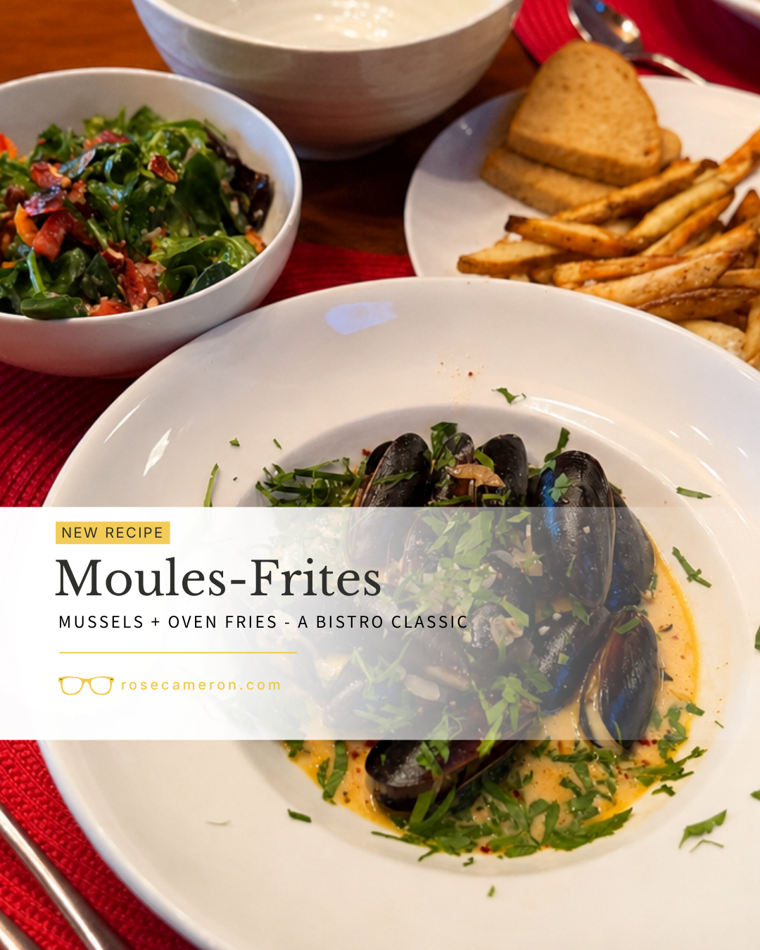 Moules-Frites (mussels + Fries)