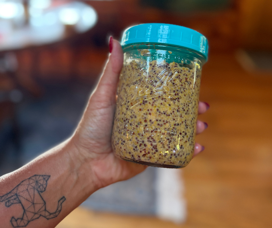Homemade Whole-Grain Mustard