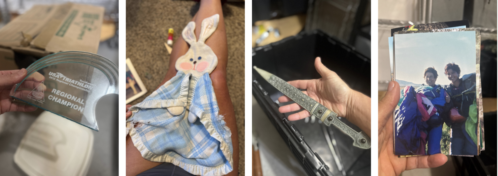 Collection of items from my life