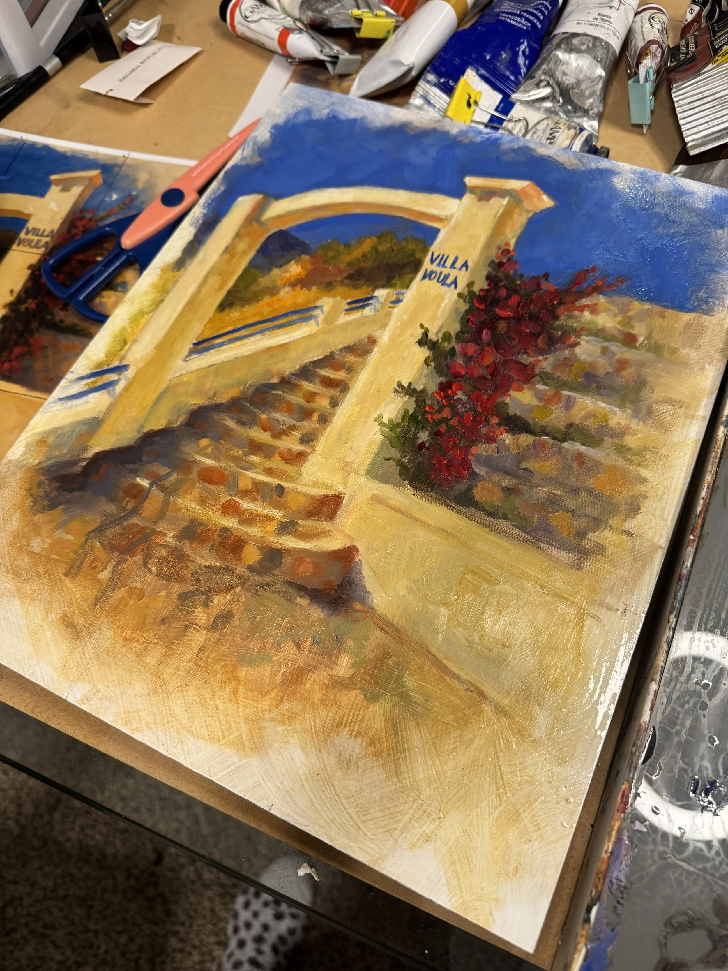 R. Cameron Art Villa Voula