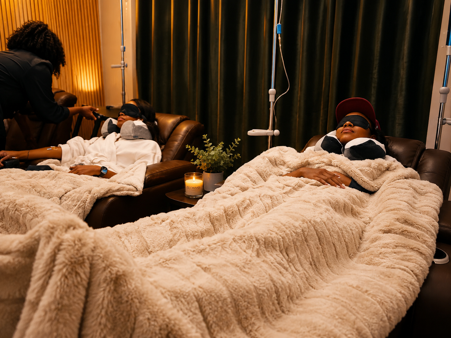 Luxury wellness lifestyle consultation at GlowMD in Katy, TX