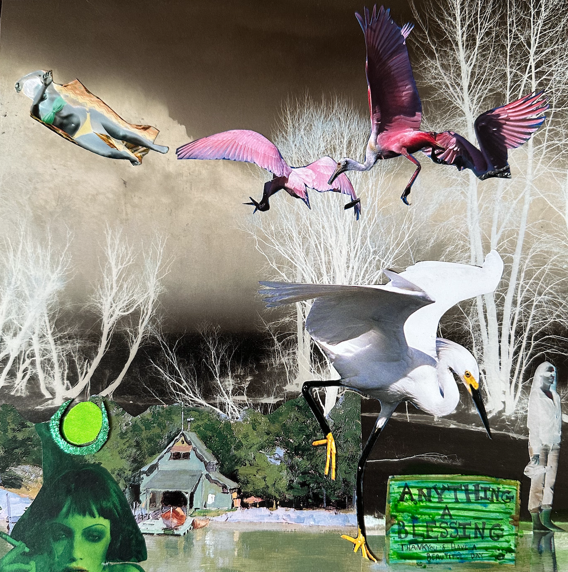 Cathy Greenhalgh Artist Talk and Collage Workshop