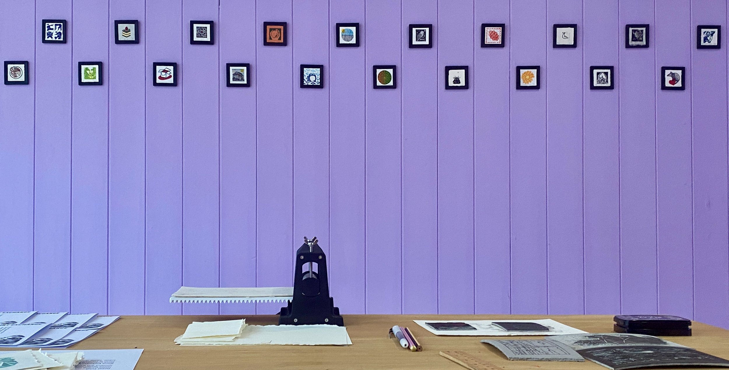 Open Print Exchange Exhibition Jackal Berwick upon Tweed 2025