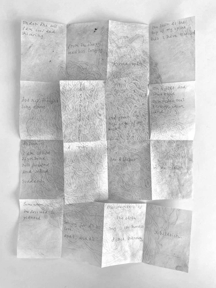   idiom and anthem , etching and ink on paper 