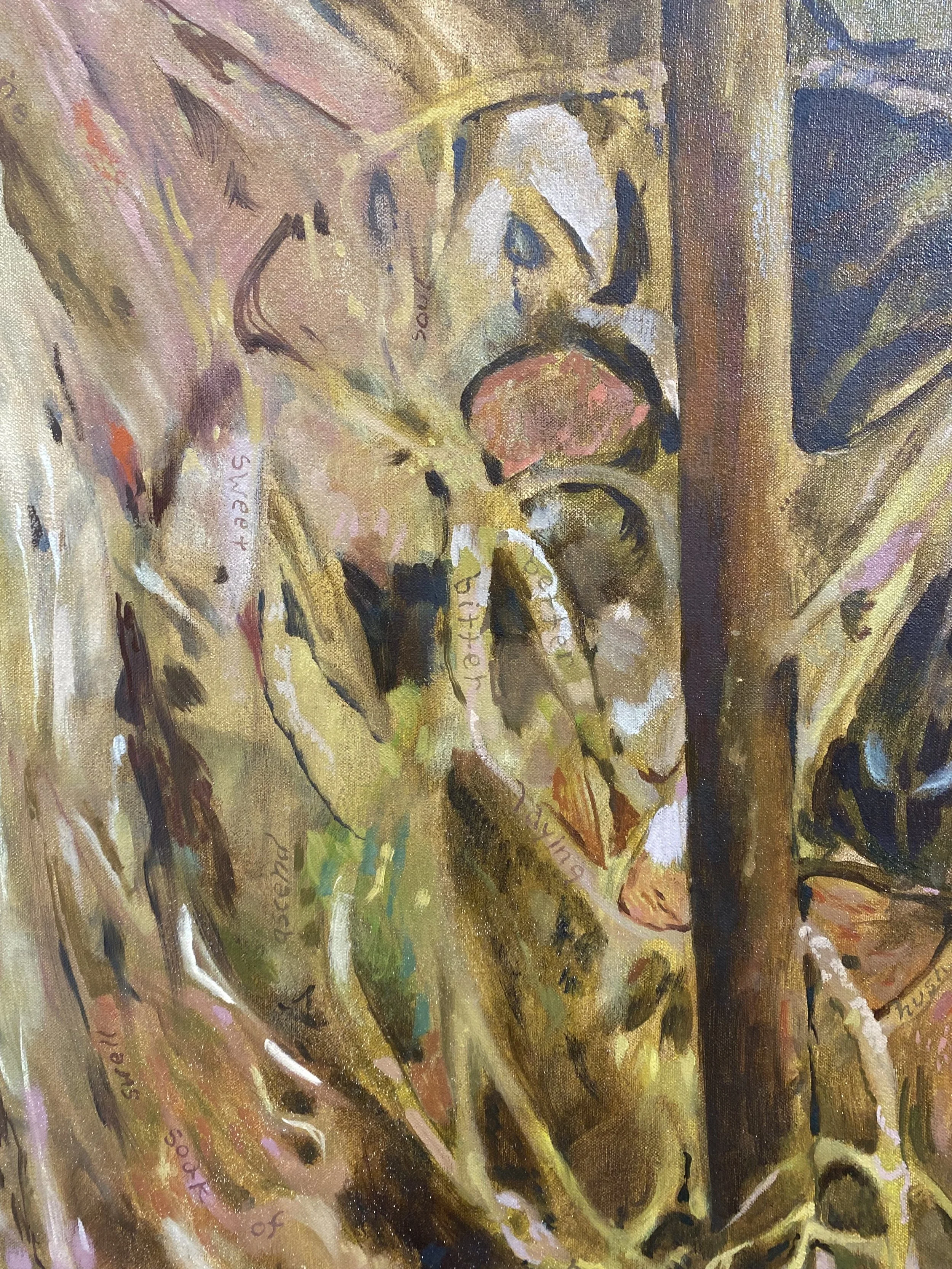   detail of  What indeed is finally beautiful, except Death and Love? , 2025 