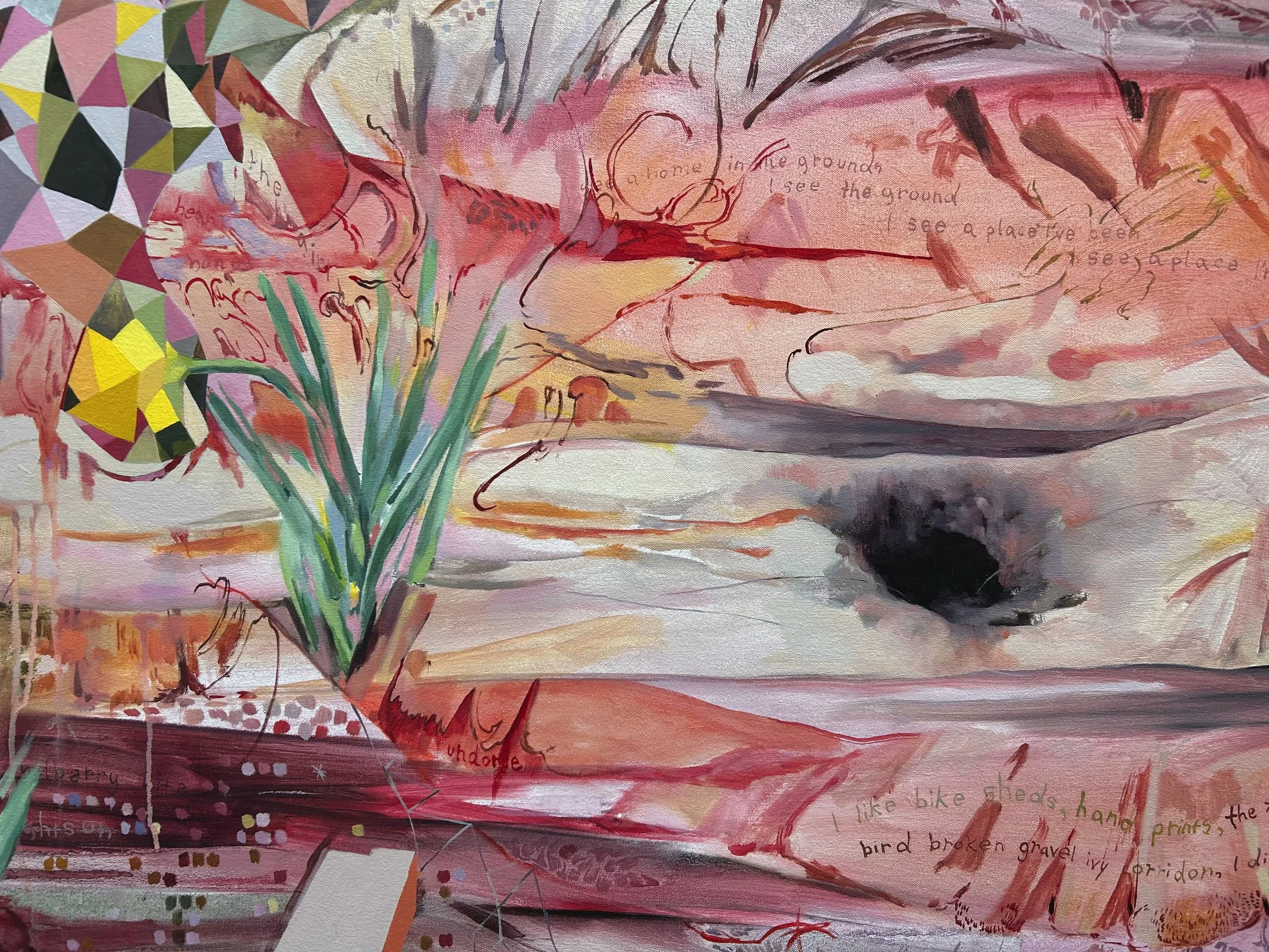  Detail of  love is alive , 2026 