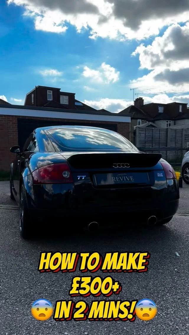 Audi TT = Audi 10/10🤩🤩 #slimsdetailing #mobiledetailing #auditt #transformation #ceramiccoating #luxurydetailing #fyp #cardetailing