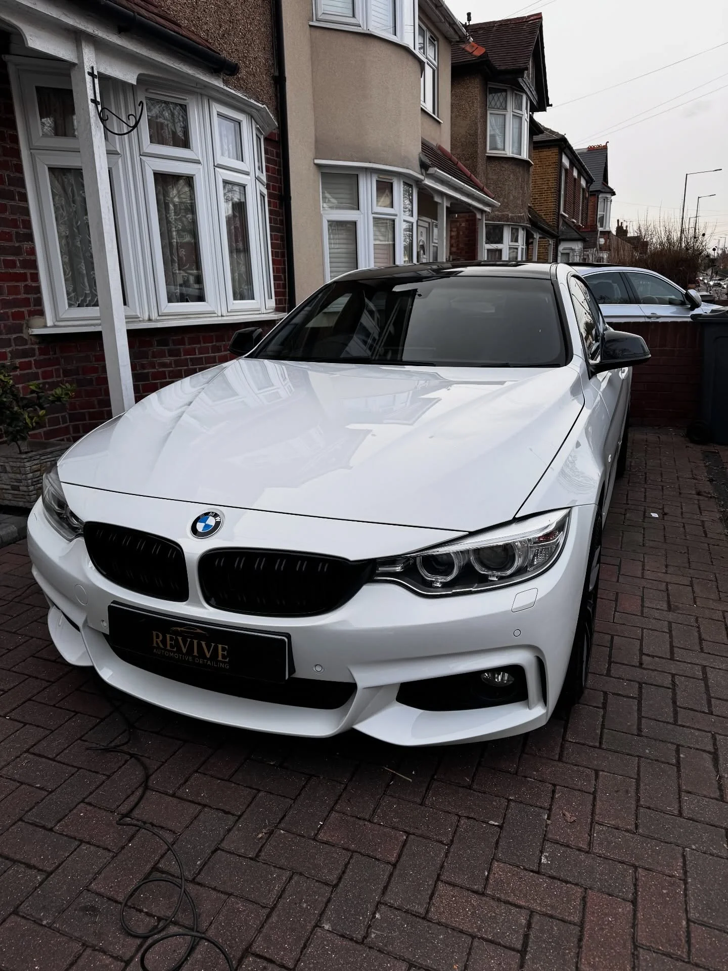 Even with that performance, the 428i Gran Coupe can return respectable fuel economy (in the mid-30s mpg on combined cycles under older test standards), making it a great choice for both spirited drives and daily use #detailingaddicts #bmw #fyp #carca