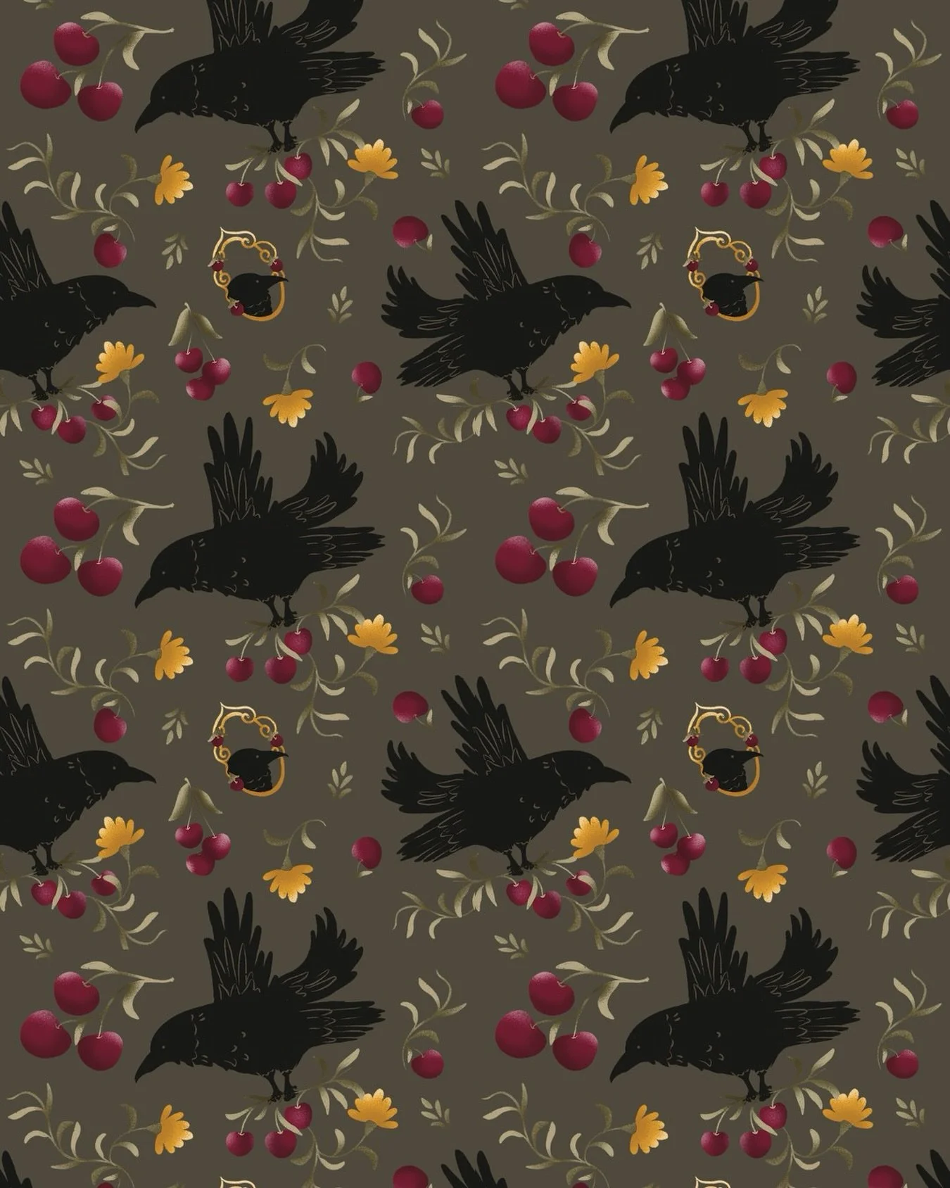 I had a lot of fun with this one! I honestly was unsure how I was going to portray this crow for the #botanicalbeasties2025 art challenge but I&rsquo;m happy with how it turned out!! 

Hosts: 
@heathermuellerdesign 
@kim_ko_design 
@lack.studio 
@kat