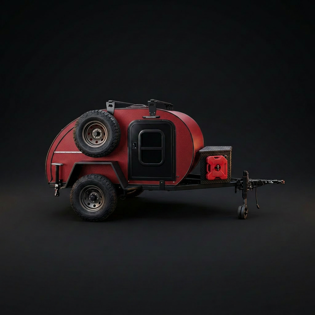 Nano Banana 2 - Can you make the trailer red Keep the black doors and frame_ Just the roof and side_3.png
