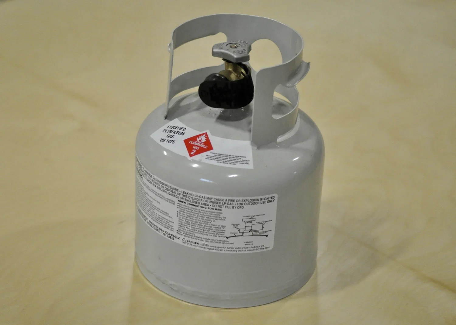1.4 Gallon Propane Tank