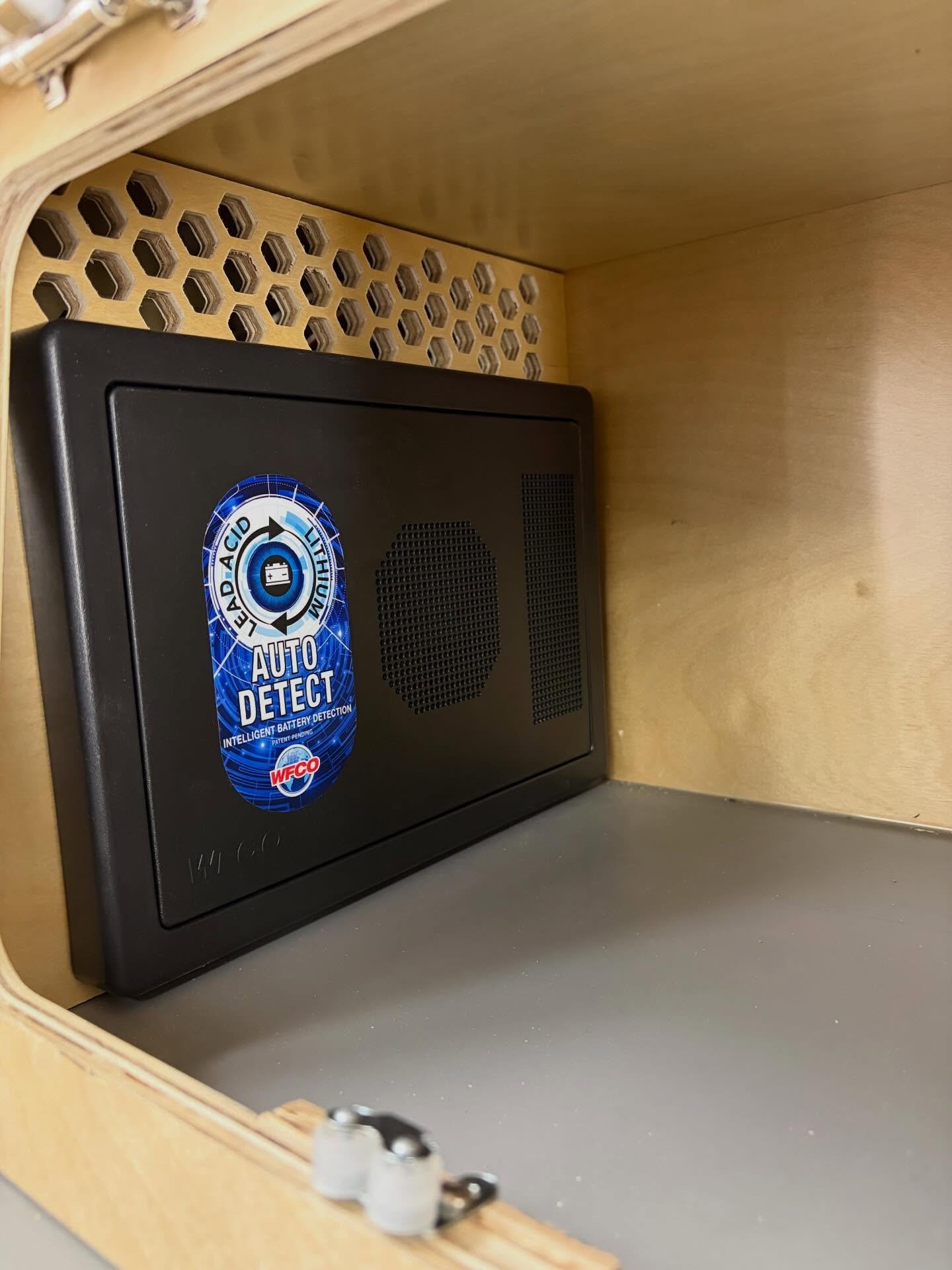 Not every feature is flashy&hellip; but some matter a whole lot. 

Every Rovikk trailer we build comes equipped with a WFCO power system that automatically manages your battery charging when you&rsquo;re plugged into shore power. 

No overcharging. N