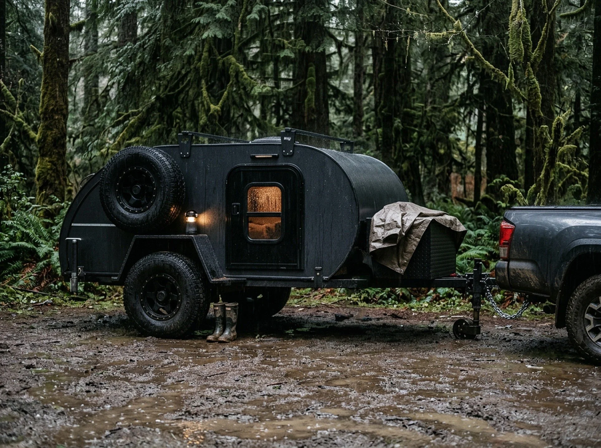 For the ones who pull off on dirt roads, sleep to the sound of rain, and wake up to fog in the trees, this one's for you.

Hand-built in Oregon. Adventure-ready, rain-proof, and always home.

#OverlandLife #TeardropsNW #RovikkTeardrops #PNWAdventure 