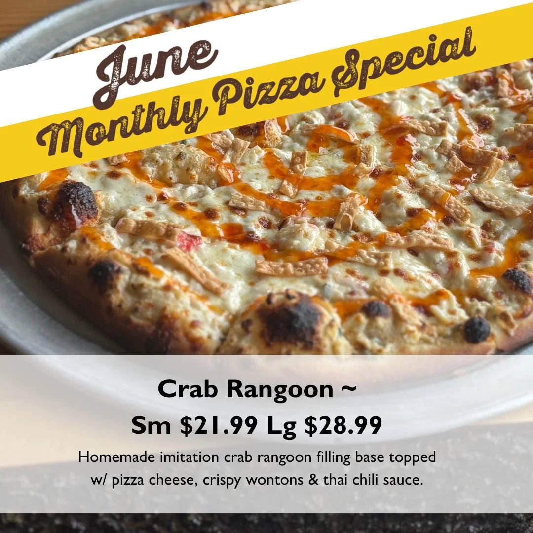 Crab Rangoon Pizza