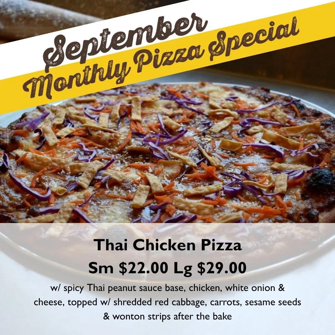 Thai Chicken Pizza