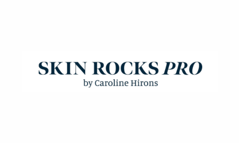 Logo for SKIN ROCKS PRO by Caroline Hirons.