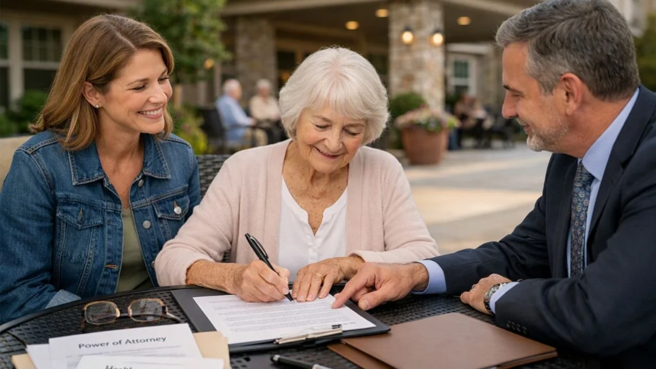 Why Does an Assisted Living Community Require the Power of an Attorney for Elderly Parents Before Move-In?