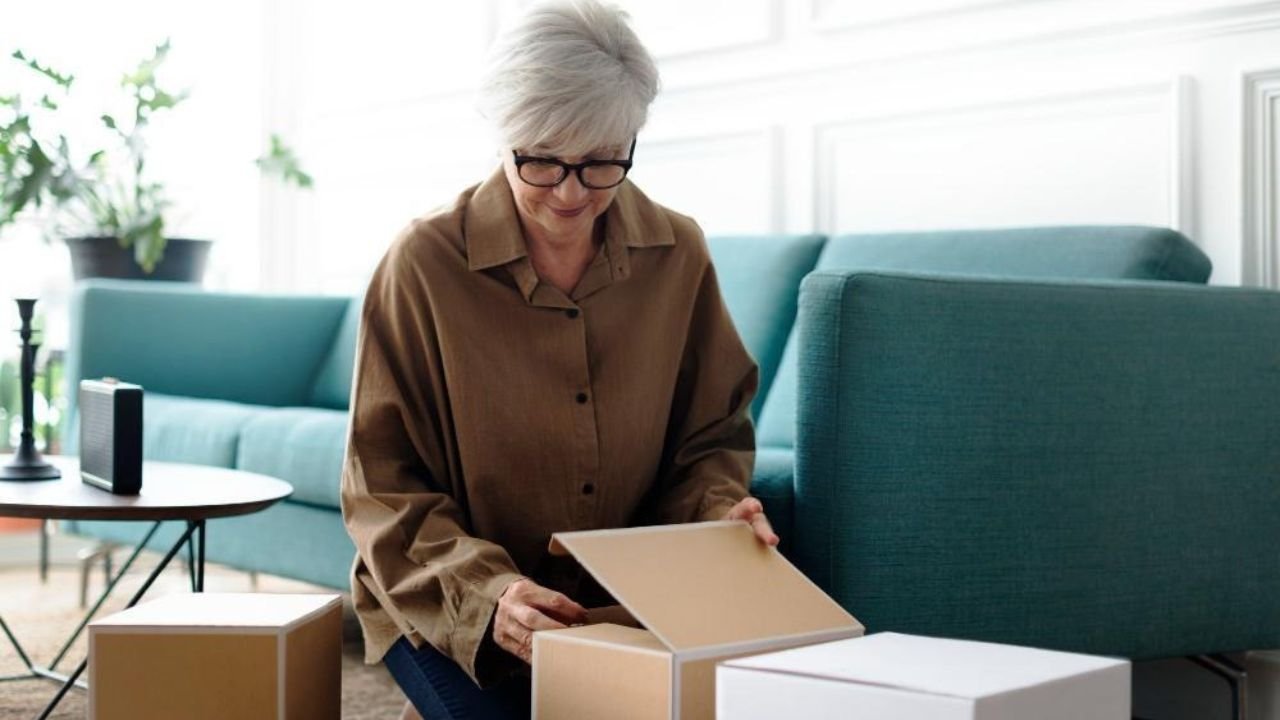 Senior packing essentials while preparing for assisted living