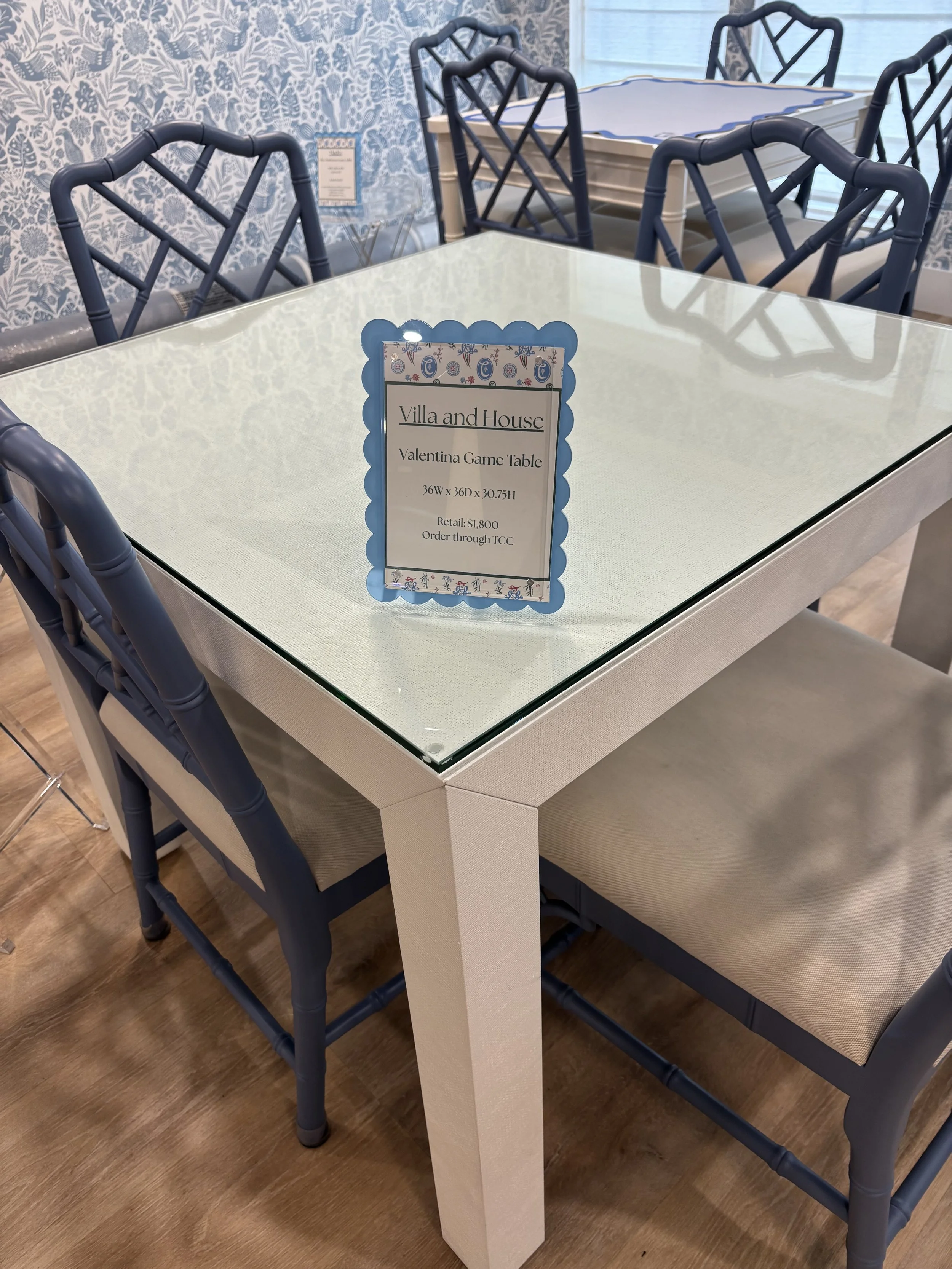 Villa and House table