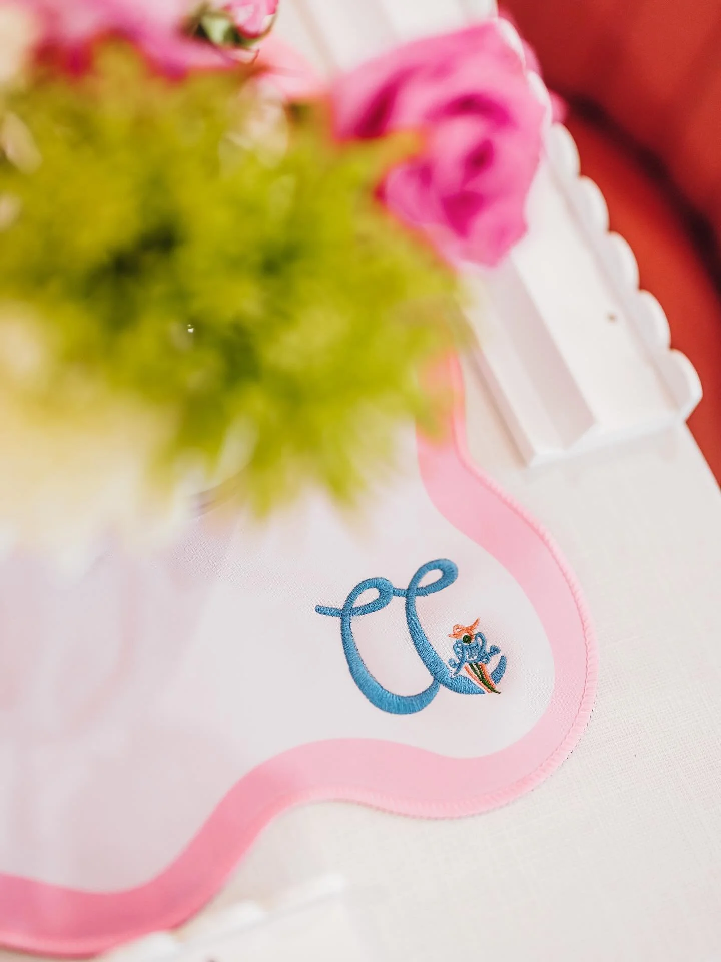 We are offering a limited amount of embroidery for the holiday season! A personalized mat is the perfect custom gift! 🎁 Message us if you&rsquo;re interested!