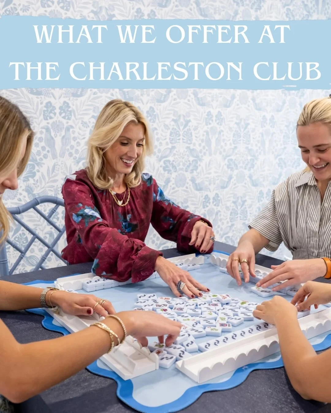 If you&rsquo;re new here, we wanted to show you what we offer here at The Charleston Club!☺️ We hope to see you here soon!!