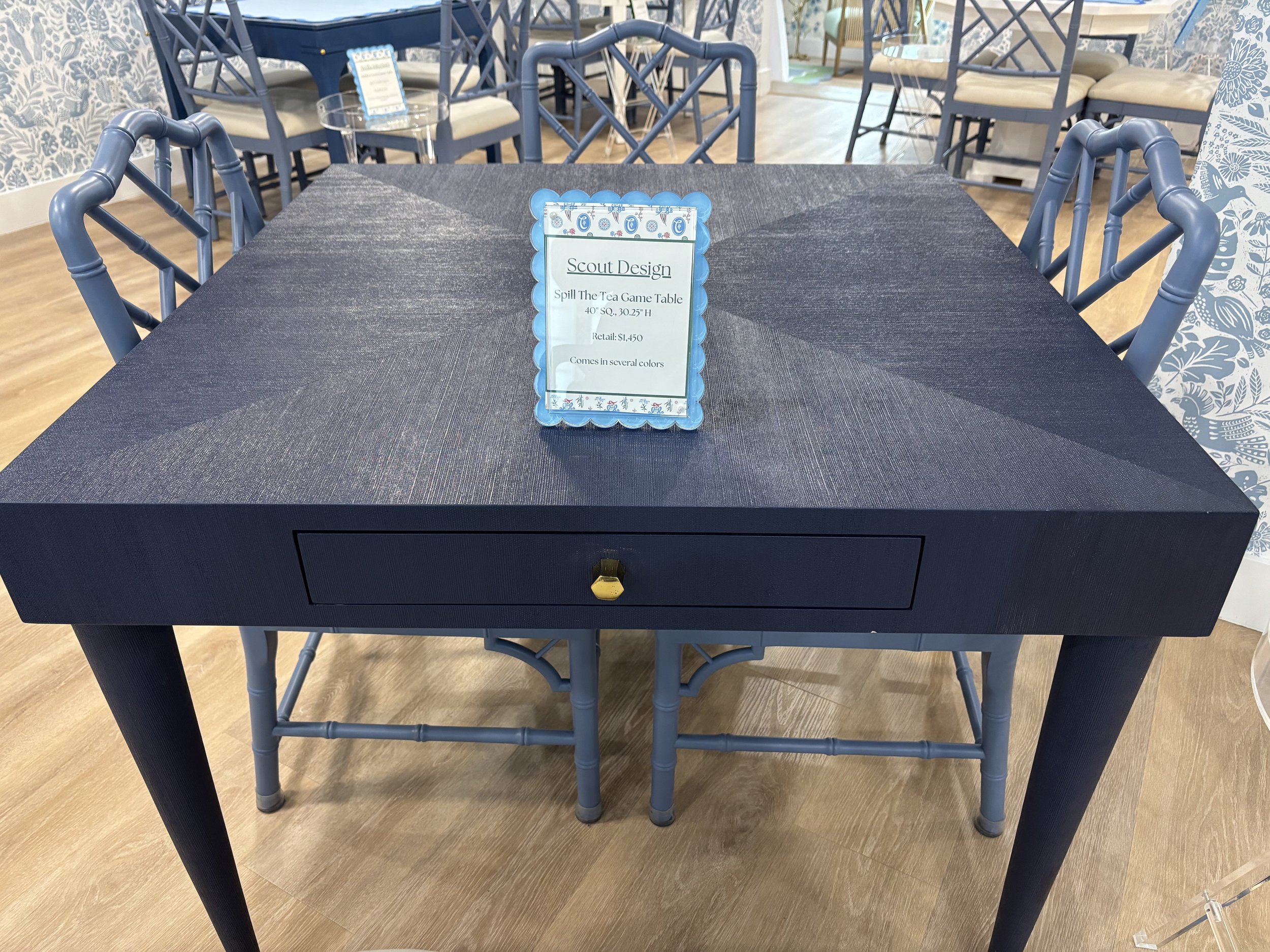 Scout Spill the Tea Table