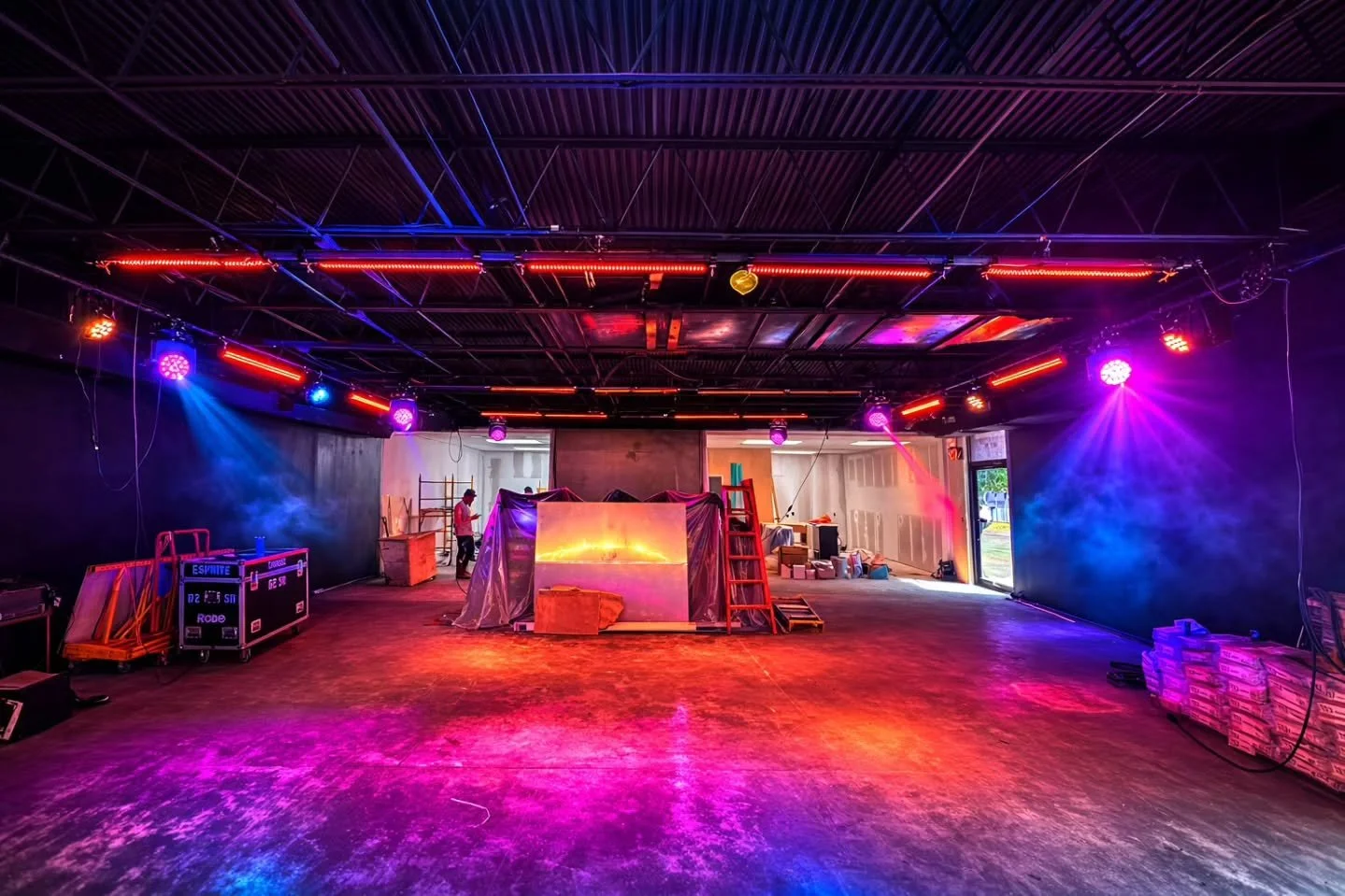 💡 The lights are coming to life&hellip;

One of the most exciting parts of building our new home at Arts Collective Theatre is seeing the stage literally light up. Our new lighting system is going in, and the possibilities it opens up for storytelli