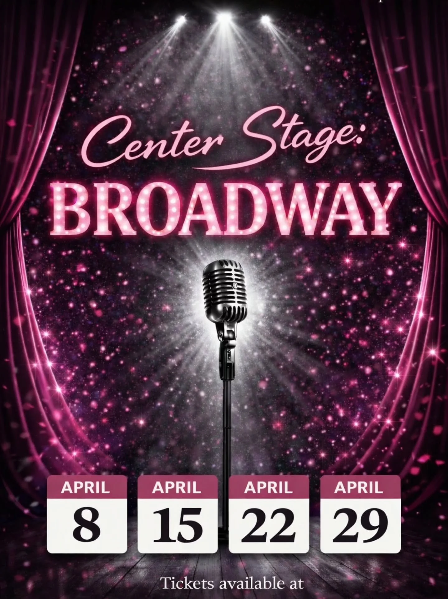 Broadway is about to take over Hardwicks&hellip; and you&rsquo;re invited. 

Tickets Now on sale. See link in bio. 

Center Stage: BROADWAY is coming in hot &mdash; a high-energy cabaret series packed with powerhouse vocals, iconic anthems, and magic