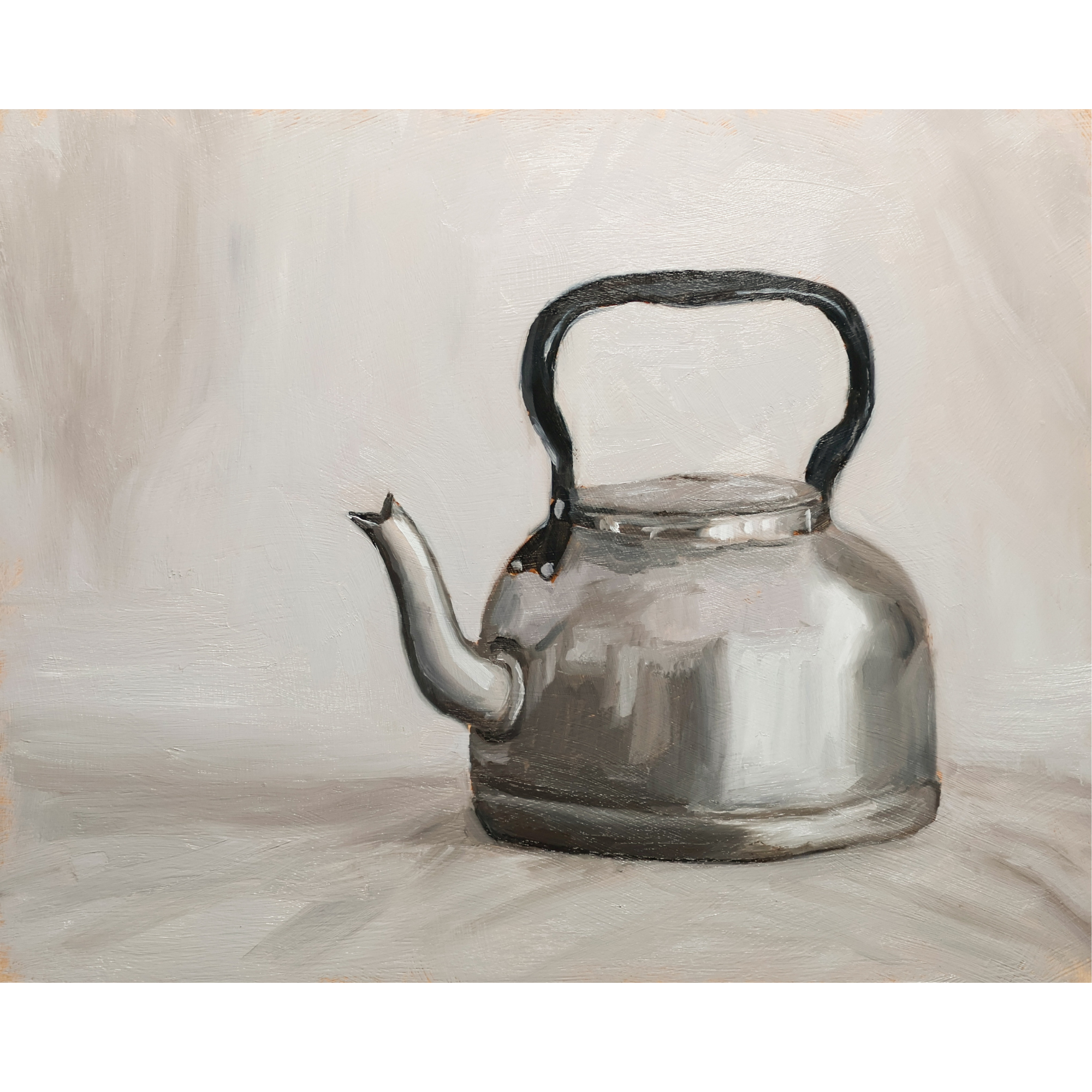 Old Teapot Print