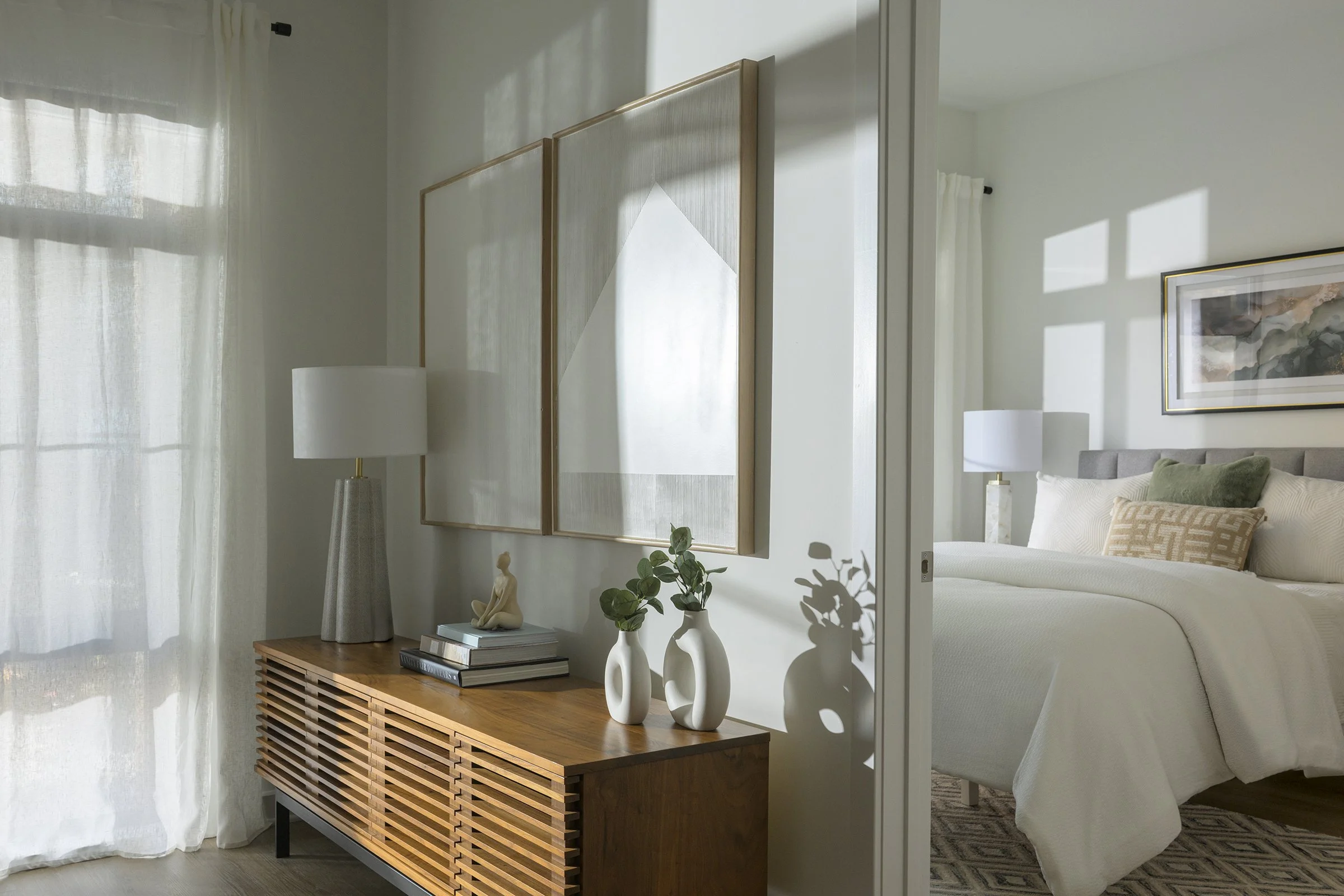   Spacious floor plans with natural light