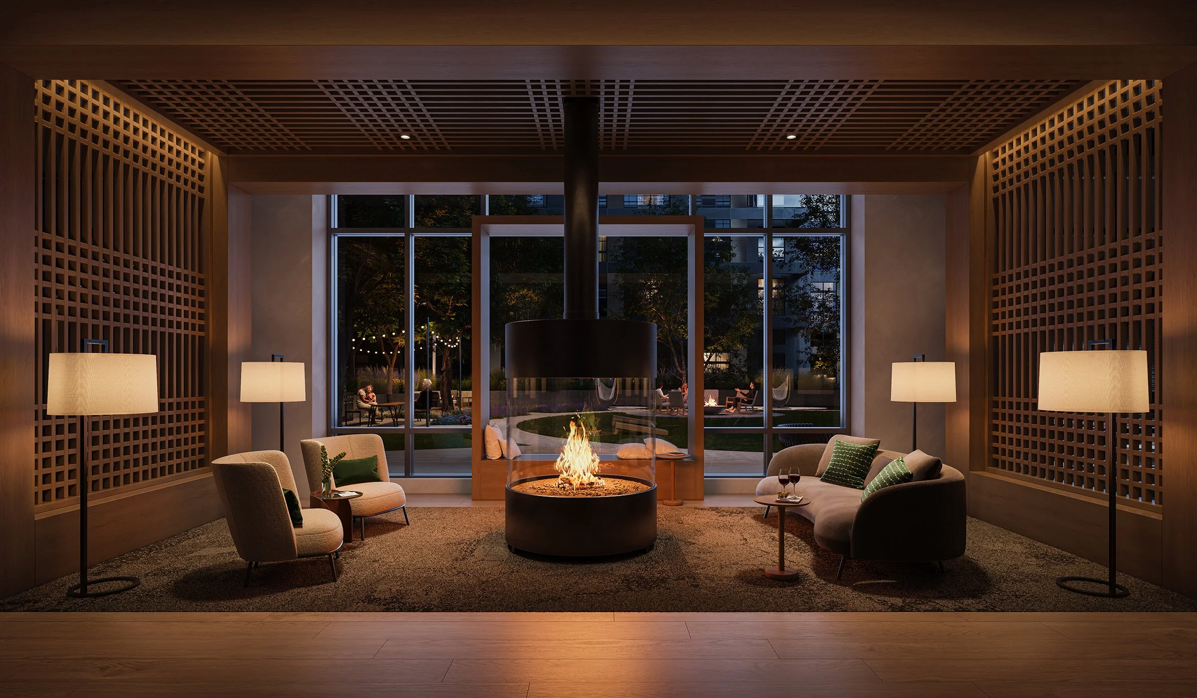  
First Floor Fire Lounge