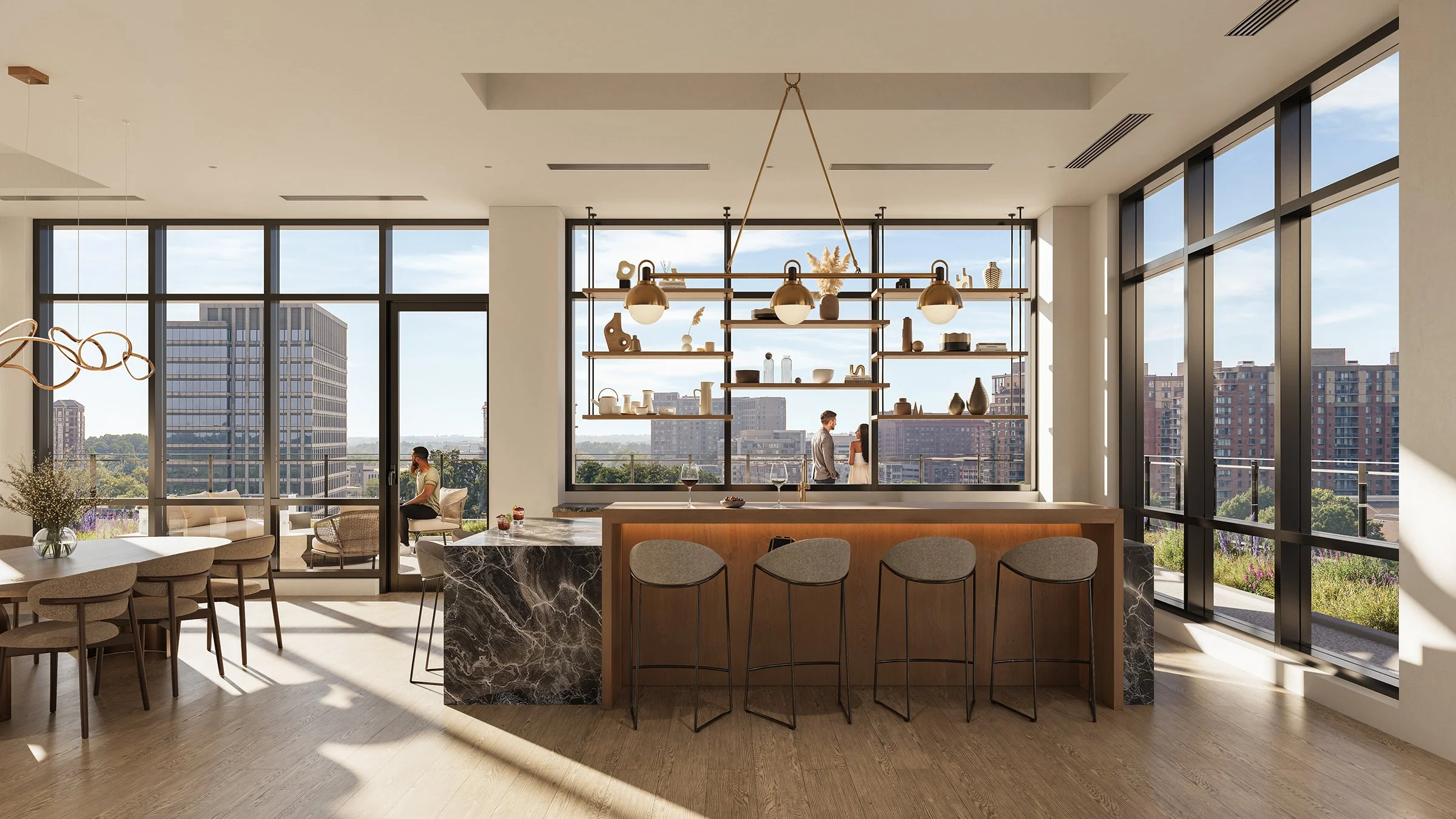  
Penthouse Amenity Lounge