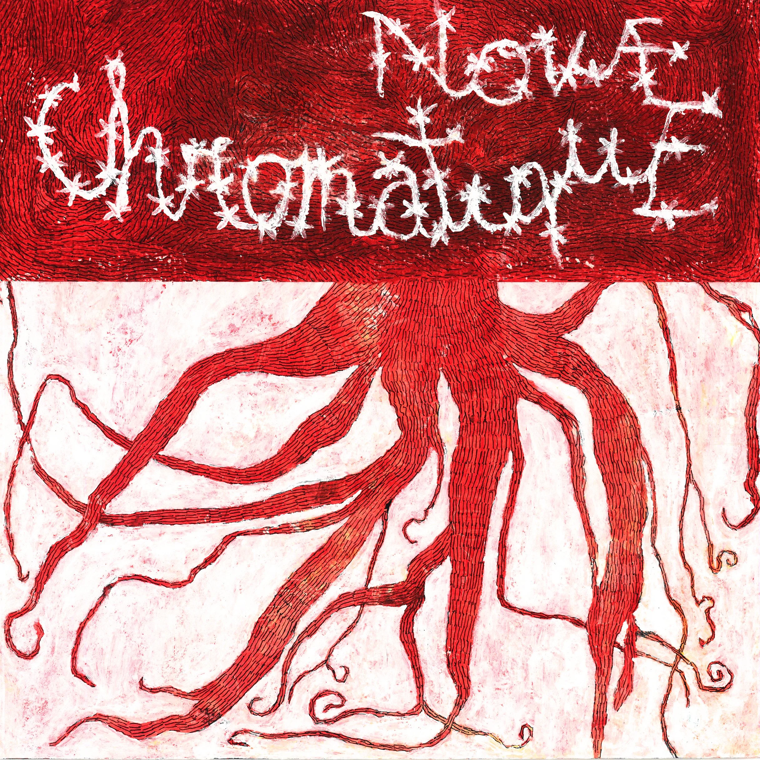 "Chromatique" 2025 Ink and Acrylic on Canvas ? x ? in
