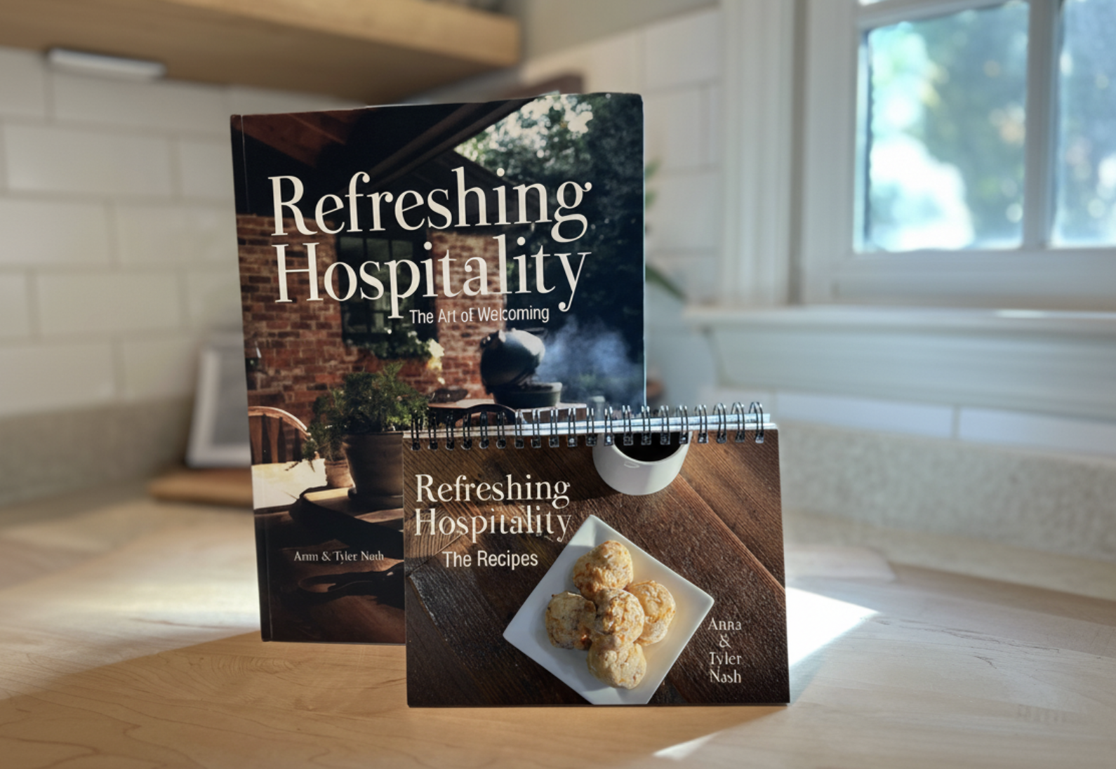 Bundle: Refreshing Hospitality Book + Recipe Book