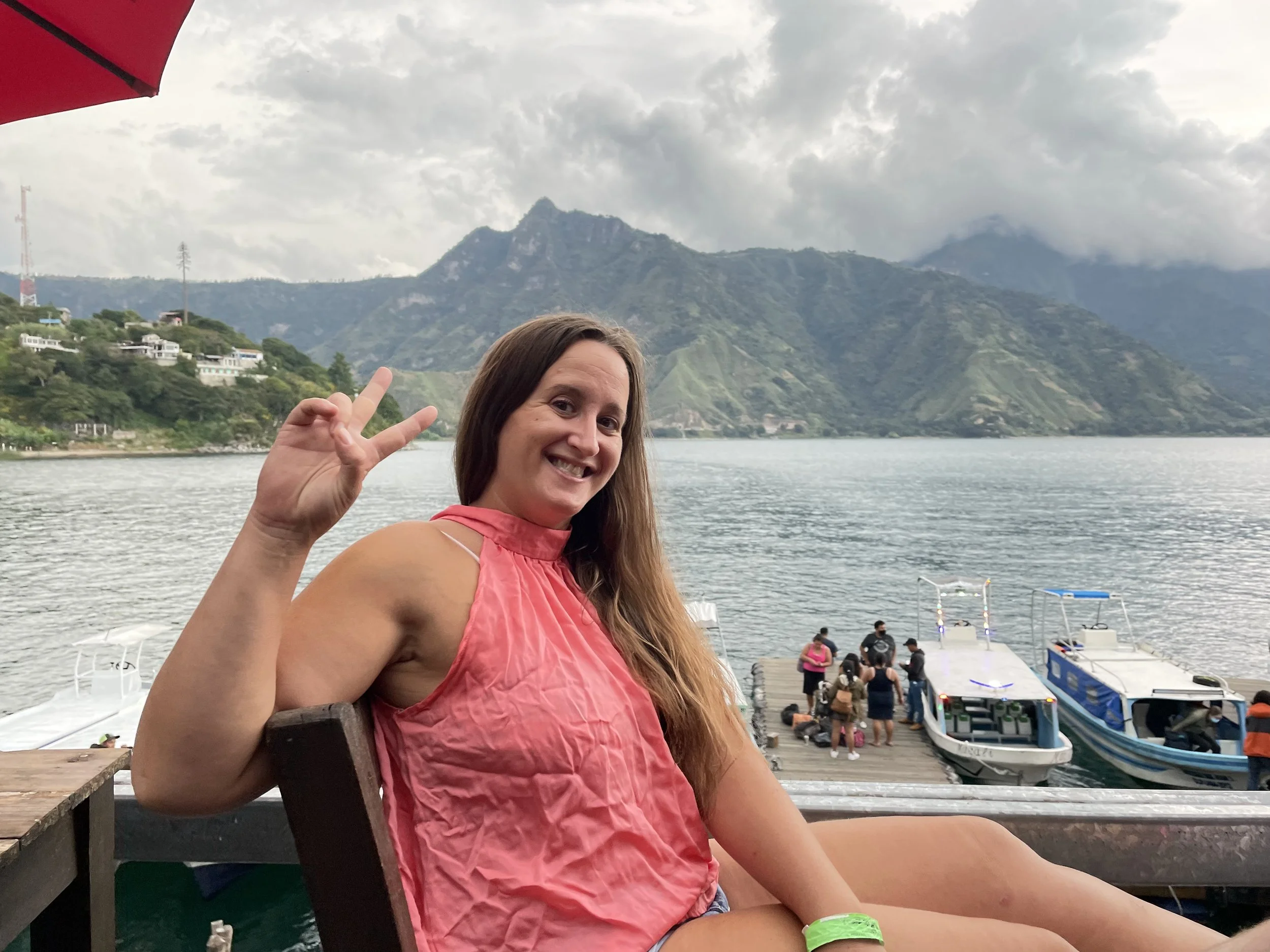 Guatemala Blog #4 — Lake Atitlán: Boats, Bars, Hangry Moments &amp; A Lightning Show Over the Lake