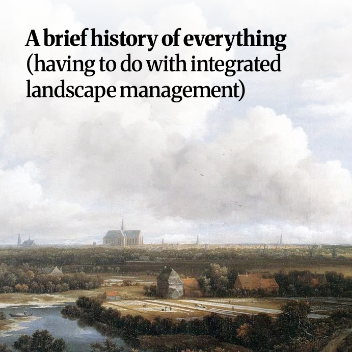 A brief history of integrated landscape management